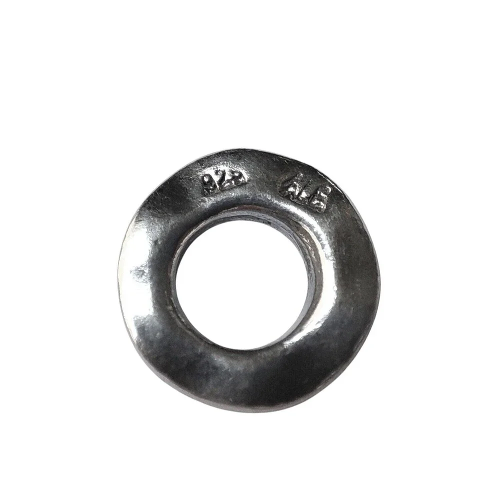 Pandora Retired Sterling Silver Crooked Line Spacer Charm - Picture 2 of 2